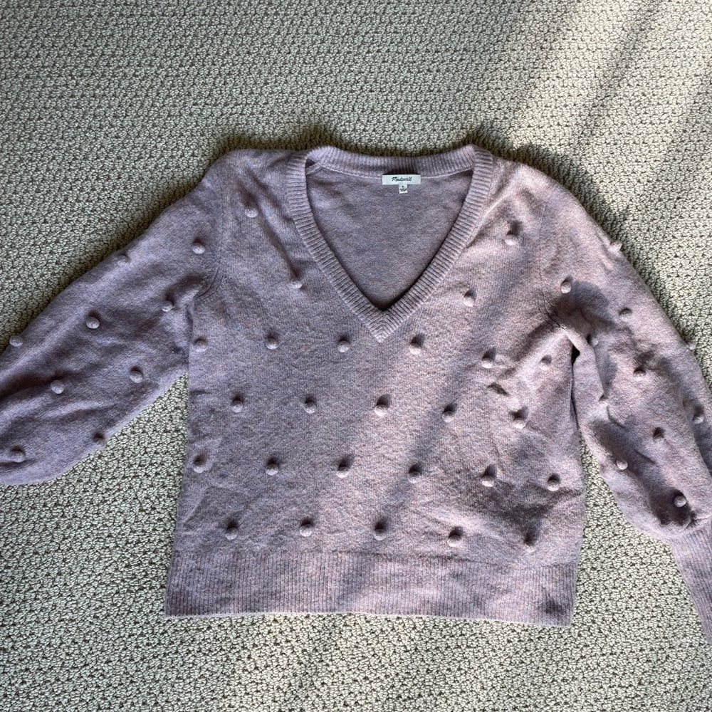 Madewell Lavender Sweater